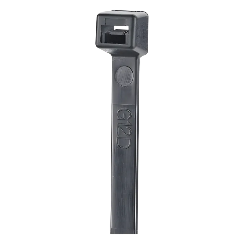 Cincho de Nylon 6.6 StrongHold™, 1220mm largo x 9mm ancho, Color Negro, Cámara impelente, Paquete de 50pz PANDUIT S48-175-L0