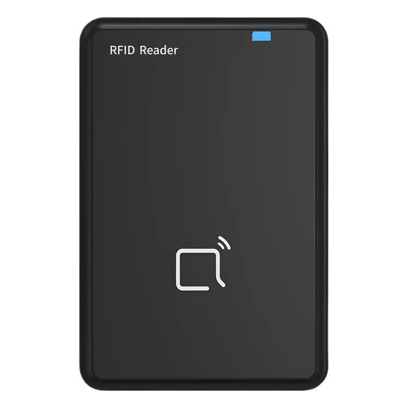 LECTOR DE TARJETAS DE ESCRITORIO AKUVOX ACR-CID01 / MULTIFUNCIONAL / CONEXIÓN USB / LECTURA MULTI-FRECUENCIA / PLUG AND PLAY / COMPATIBLE WINDOWS E IOS