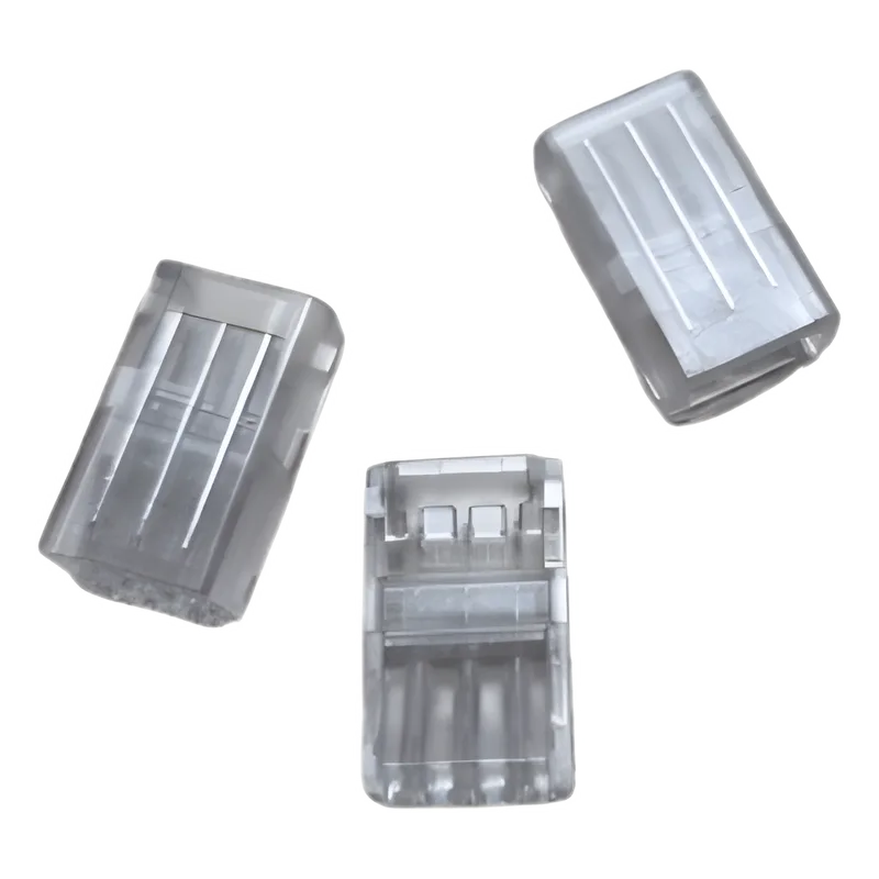 Conector wire-to-tape de 3 pines para tira LED, paquete de 10, sistema Lutron Tape Light LUTRON RADIORA 3 LUCK1TW
