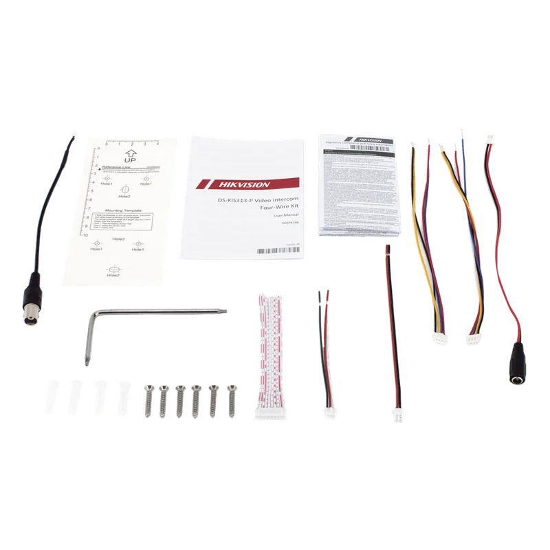 Bolsa de Accesorios para DS-KIS312 / DS-KIS313 HIKVISION DS-KIS313-P-SPAREPART