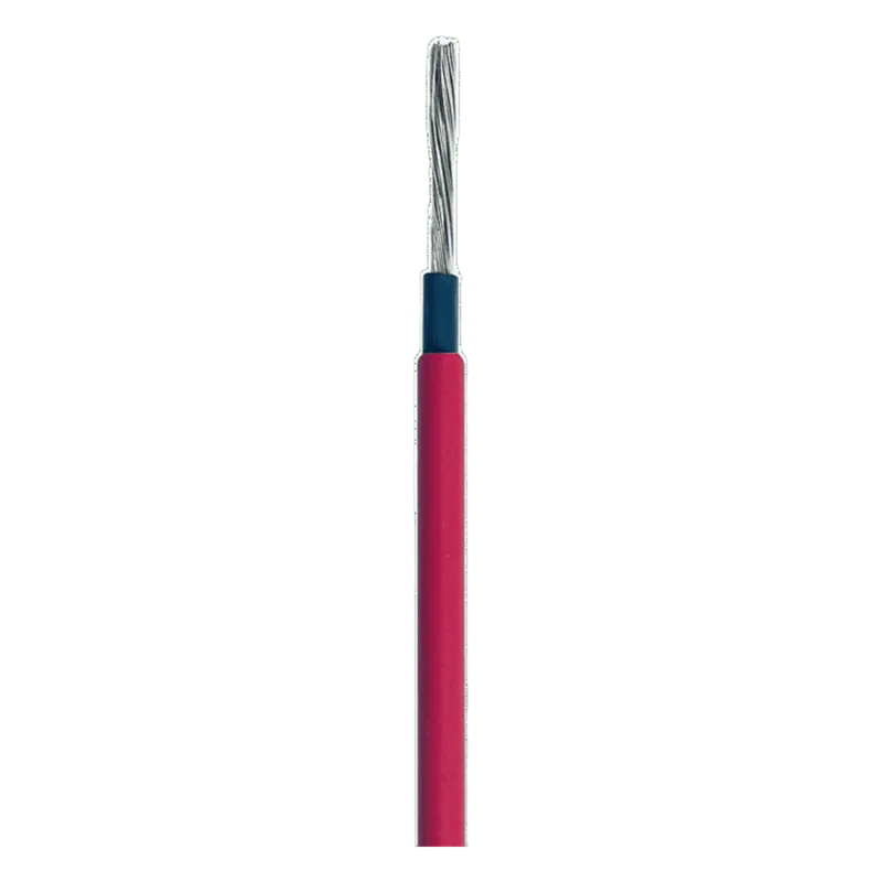 Cable Fotovoltaico Rojo / Cobre Estañado / 6 mm² (10 AWG) / 2000V / Rollo 50m / UL 4703 y TUV EPCOM POWERLINE CBLUT10R/50