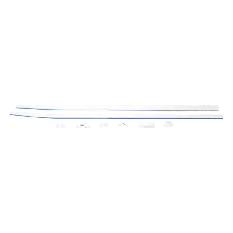 El Kit de Canaleta 90° Con División Ideal Para Organizar y Ocultar cables en esquinas o en instalaciones con ángulos de 90°., Con Cinta Adhesiva Para una Instalación Más Rápida, (5601-01250) THORSMAN TH-CAN-90CD