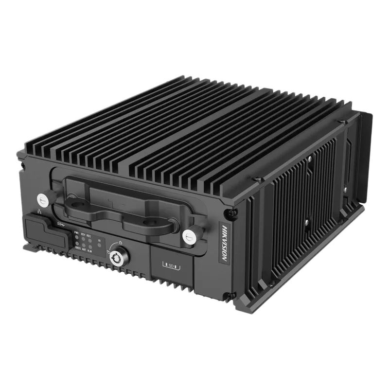 DVR Móvil 1080p Hibrido / 8 Canales IP + 8 Canales TURBOHD / GPS y GLONASS / ADAS / DSM / SSD y HDD / H.265 HIKVISION AE-MD7083