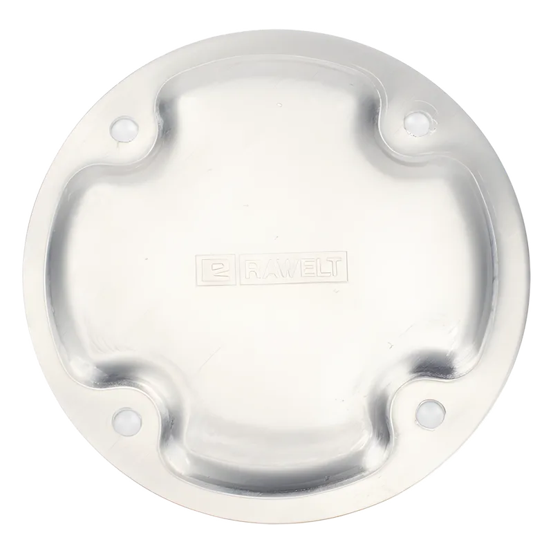 Tapa para Caja Redonda Estándar a Prueba de Intemperie CSX. RAWELT T-CSX