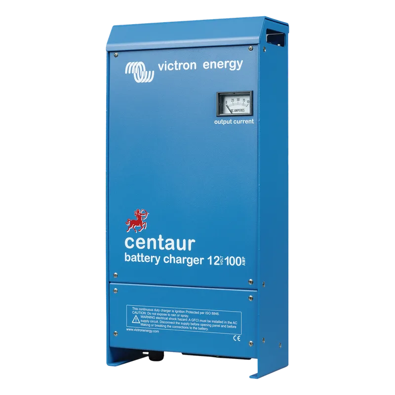 Centaur 12/100 / Cargador de Baterías 12V, 100A / Para Ambientes Marinos y Terrestres. / Bancos de 240 a 600 Ah VICTRON ENERGY CC12/100