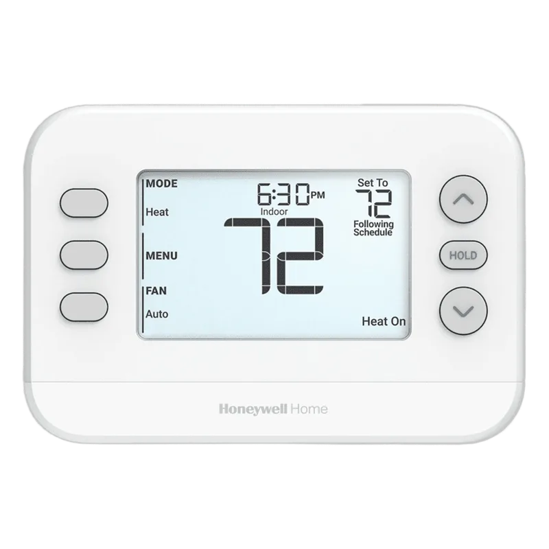 Termostato programable de una etapa 1H/1C con placa de montaje UWP, serie FocusPRO P200 HONEYWELL HOME RESIDEO TH2110U4004/U