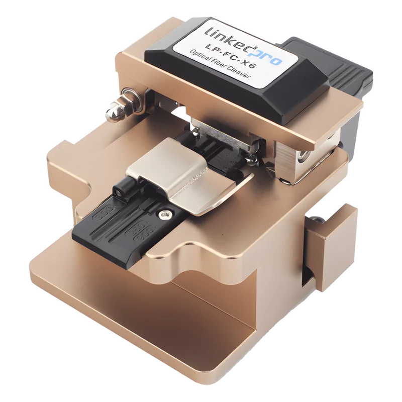 Cleaver (Cortadora de Precisión) para Fibra Óptica de 3 Pasos, Hasta 48,000 Cortes LINKEDPRO BY EPCOM LP-FC-X6