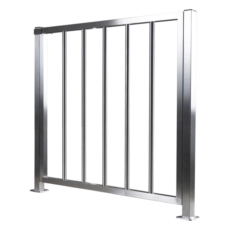 Puerta de Acero Inoxidable de Medio Cuerpo / Paso de 100 Centímetros de Ancho Ideal Para Dar Accesos que no Caben Por su Torniquete / Altura de 90 Centímetros ACCESSPRO XD-100-MC