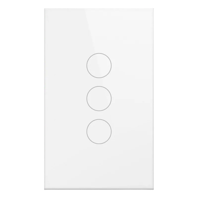 (Wifi) Apagador switch inalámbrico WIFI, control de 3 regresos de carga, 110V SMARTHOME BY EPCOM SHS413WWH