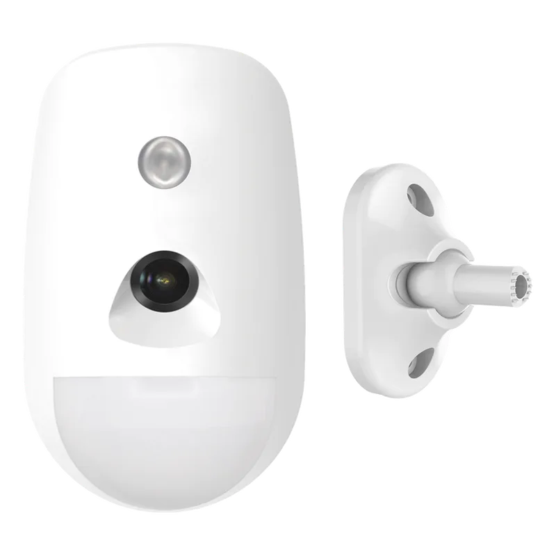 (AX PRO) CÁMARA Inalámbrica + PIR / 6 Años de Batería / Inmunidad a Mascotas / Rango de Detección de 12 mts / Angulo de 85.9° de Cobertura + Montaje Universal HIKVISION DS-PDPC12P-EG2-WB(B)/UB
