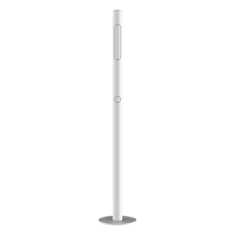 Poste para Cámara ANPR / Compatible con DS-TCG405-E/ Altura de 1.3 Metros / Color gris HIKVISION L1300R117(DG)