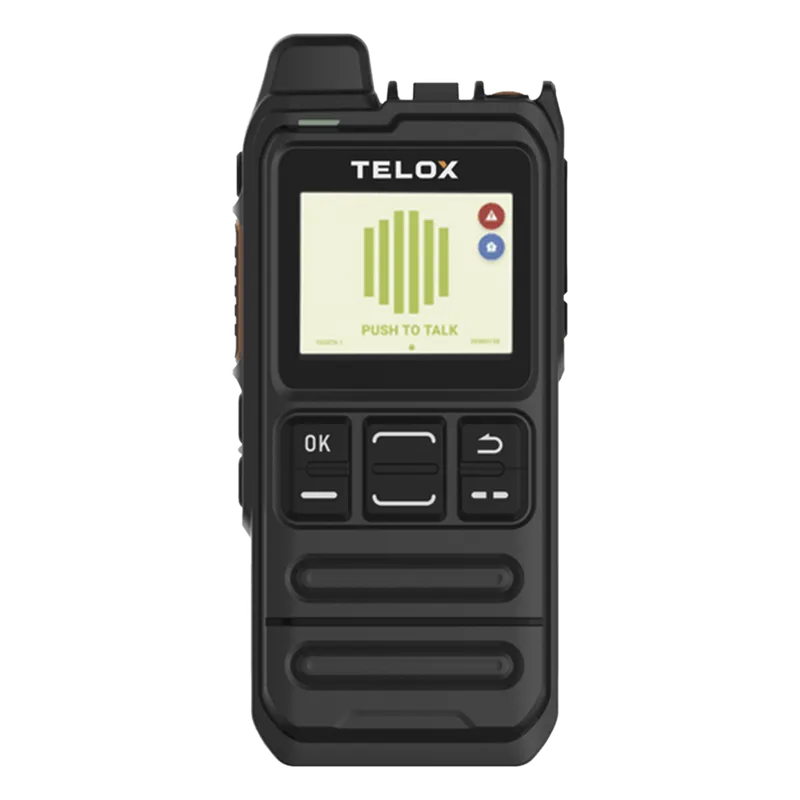 Kit Radio PoC LTE TELOX MT100 con servicio TASSTA TFLEXPTT y SIM YOBI 1GB por 12 meses / Audio 3W / IP54 / Batería 4000 mAh / GPS / Cifrado AES-256 MT100-TBASIC-1GB