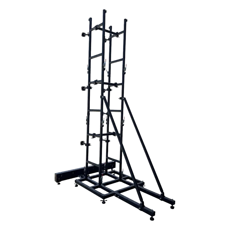 Kit Montaje Videowall 50x50 cm a Piso | Hasta 5m Altura | Soporte Inclinado | HIKVISION SHINESTAGE KMBPPHIK50X50