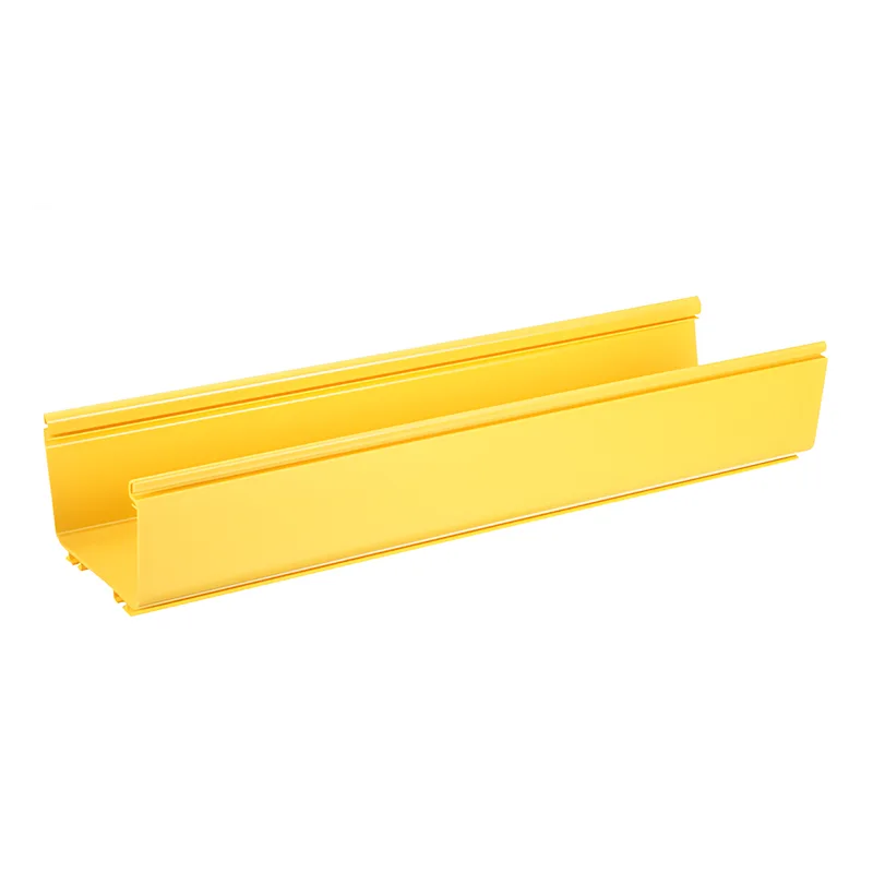 Canaleta FiberRunner™ 6X4, de PVC Rígido, Color Amarillo, 3 m de Largo PANDUIT FR6X4YL10