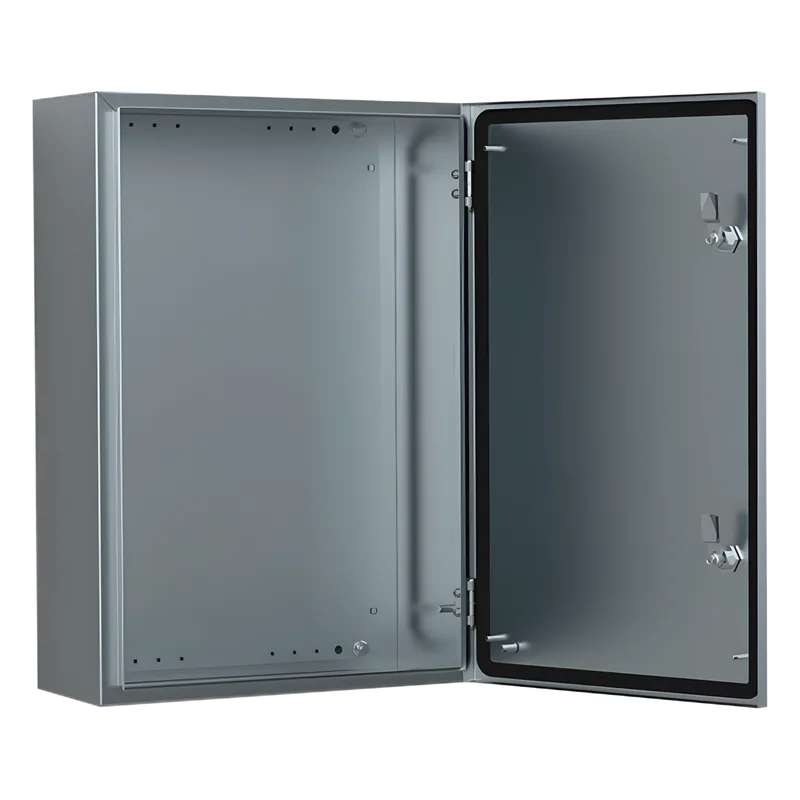 Gabinete de Acero Inoxidable 304L ASR IP66 300x200x150 mm (11.8 x 7.9 x 5.9 in) / 2 Cerraduras / Montaje Placa 2 mm HOFFMAN ASR0302015