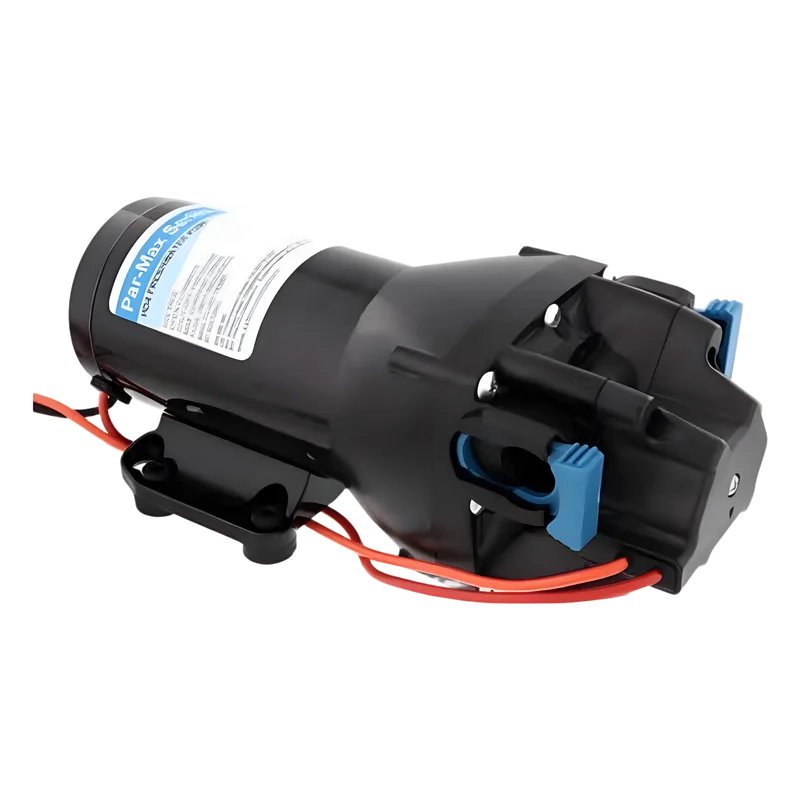 Bomba controlada por presión Par Max HD 4' a 12 Vca, alta presión 60 psi 15 lpm / 4 gpm JABSCO Q401J-118S-3A