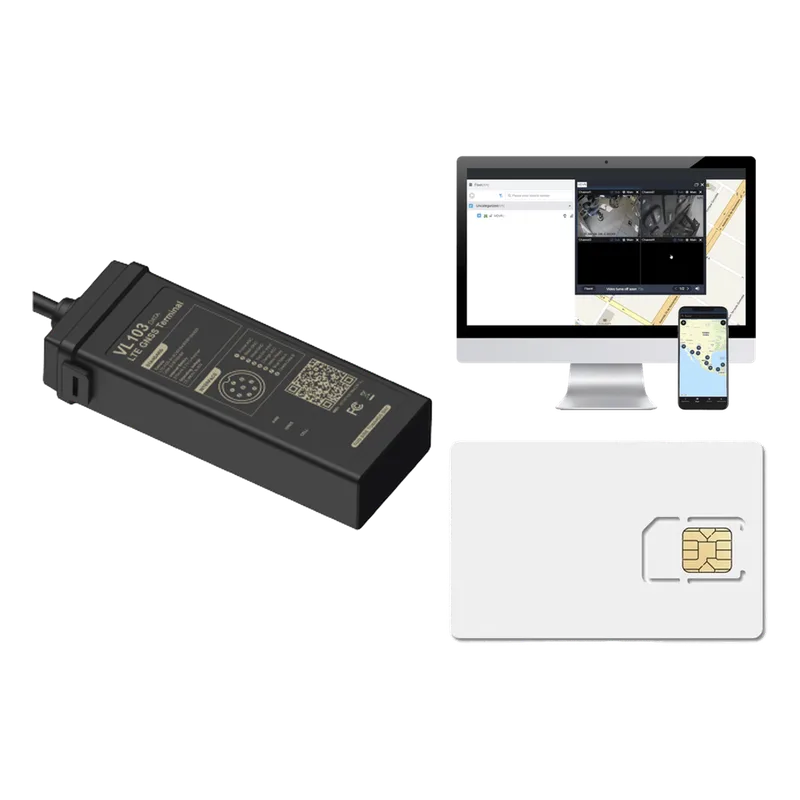 KIT GPS / Localizador para Vehiculos / 4G LTE CAT1 con Fallback a 2G/ Apagado y encendido remoto / Sistema de protección de baterias / IP66 / Incluye: EPCOMGPSCODE y SIM500MB2Y JIMIIOT VL103KIT2