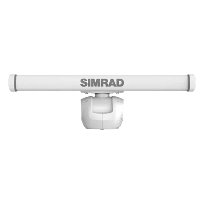 Radar de Matriz HALO 3000 / 130W Poder / Cobertura de 6m a 96nm / Compresión de Pulso con Afilado de Haz / Doble Rango Simultáneo / Modos Preestablecidos: Puerto, Alta Mar, Clima y Aves / Rastreo de 50 Blancos / Alertas de Blanco Peligroso SIMRAD 000-15763-001