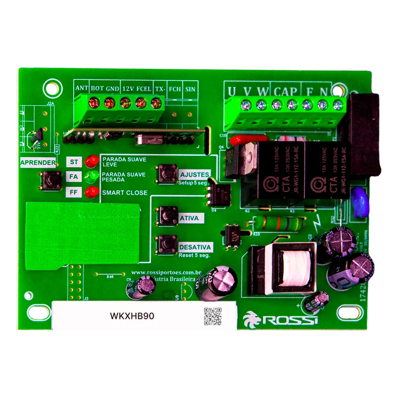 Tarjeta Electronica NKXH30 433 MHZ (Turbo) / Para Motor ROSSI E-15582 17498