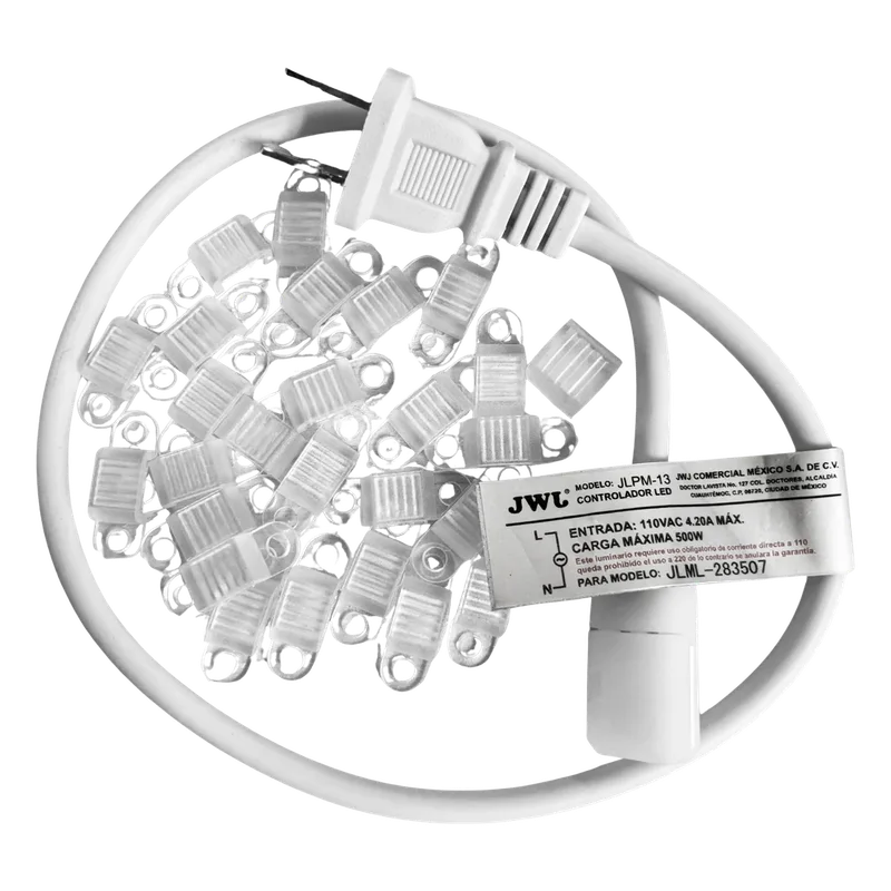 Adaptador de Corriente para Manguera JLML-2835-07 JWJ JLPM-13-08