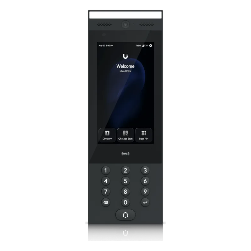 G3 Intercom Videoportero IP Interior/Exterior para Gestión de Accesos Residenciales y Comerciales, con Cámara Integrada, Pantalla Táctil de 7" y Soporte para NFC y Desbloqueo Móvil Ubiquiti Inc UA-G3-INTERCOM