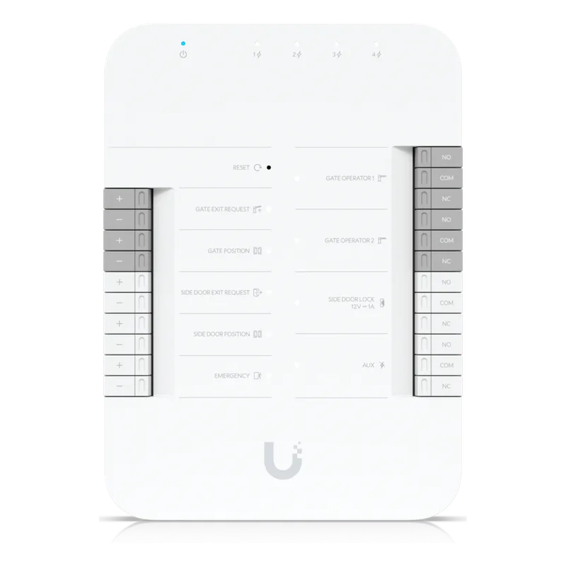 Gate Hub Avanzado / Control de Acceso de Puerta / PoE++ / 1 Puerta Principal y 1 Lateral / Interfaces 10/100/1000 Base-T Ubiquiti Inc UA-HUB-GATE