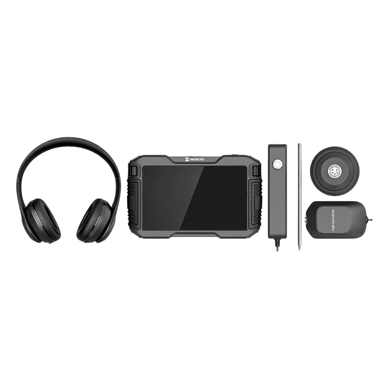 AD21P- Cámara de Imagen Acústica Portátil / DETECTAR FUGA DE AGUA / Pantalla táctil de 7" / IP66 PANTALLA IP54 SENSOR PORTATIL HIKMICRO HM-AP21-AD21P