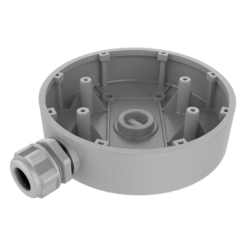 Caja de Conexiones de Exterior para Cámaras con Polímero Anticorrosión (Ideal para Ambiente Salino) HIKVISION DS-1280ZJ-DM55-428C-Y