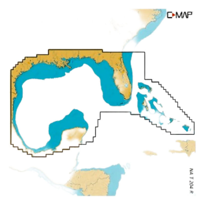 Carta Náutica C-MAP REVEAL X / Integración con Simrad NSX / Mapas Vectoriales Complejos / Batimetría de Alta Resolución / Modos Día y Noche / Actualizaciones Gratuitas por 12 Meses / Herramienta Inspector de Mapas / Reli M-NA-T-204-R-MS