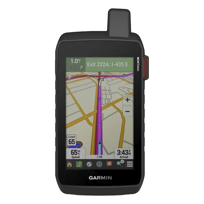 Navegador GPS Outdoor Montana® 760i / Pantalla Táctil WVGA 5″ / Resolución 480 x 800 píxeles / Batería de Ion-Litio hasta 24 Horas / Resistencia IPX7 / MIL-STD-810 / Cámara 8 MP / Brújula de Tres Ejes / GARMIN 10-02964-10