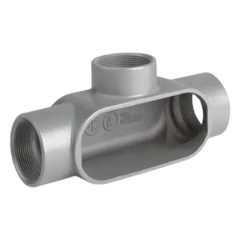 Caja Condulet Tipo T de 1/2"/ Aluminio libre de Cobre. HUBBELL HUB-T17-SA