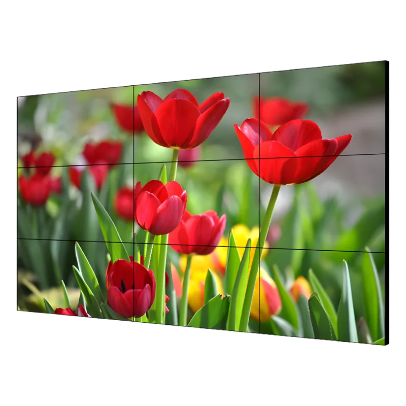 Pantalla LCD 55" para Videowall / Entrada HDMI - VGA - DVI - DP / Monitor Robusto / Bisel Delgado (3.5 mm) / Daisy Chain (Conexion en Cadena sin Software) HIKVISION DS-D2055UL-0A