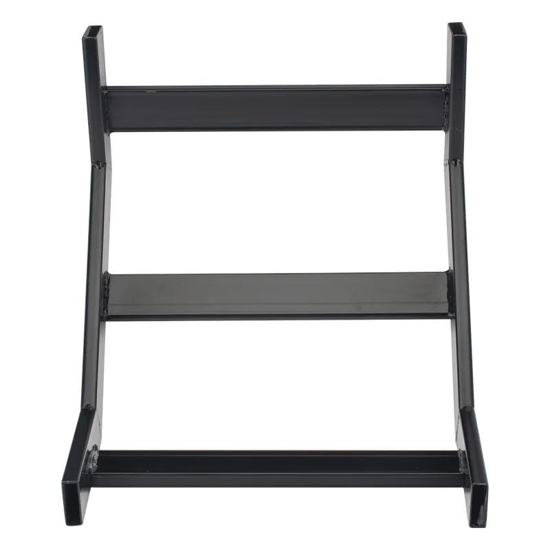 Curva Vertical Interior de 90° para Escalera Tubular de 1.5" de Peralte y 12" de Ancho, Acabado con Pintura Epóxica Color Negro, Incluye Coples y Tornillería CHAROFIL CHCVIT1X12EPK