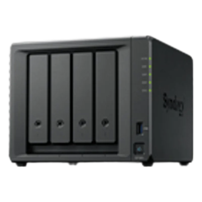 NAS Dispositivo de Protección de Datos Synology ActiveProtect DP340 | 14.5 TB de Capacidad de Copia de Seguridad | RAID 5 con 4 HDD de 8 TB | RAID 1 con 2 SSD de 400 GB | Puerto RJ-45 de 10 GbE | Protección contra Ransomware | Inmutabilidad