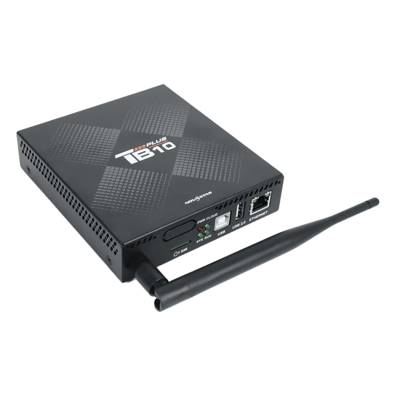 NovaStar TB10 Plus / Reproductor Multimedia / Videowall LED 650K Píxeles / 4K H.265 / Android 10 / Wi-Fi + Ethernet Gigabit / 2GB RAM 32GB / Audio Estéreo / IP20 TB10PLUS