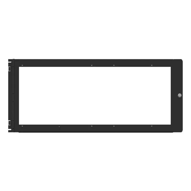 Panel de revestimiento para pantalla táctil de 10 pulgadas y dos anunciadores ACM-30 en gabinetes serie CAB-5 NOTIFIER DP-T2A