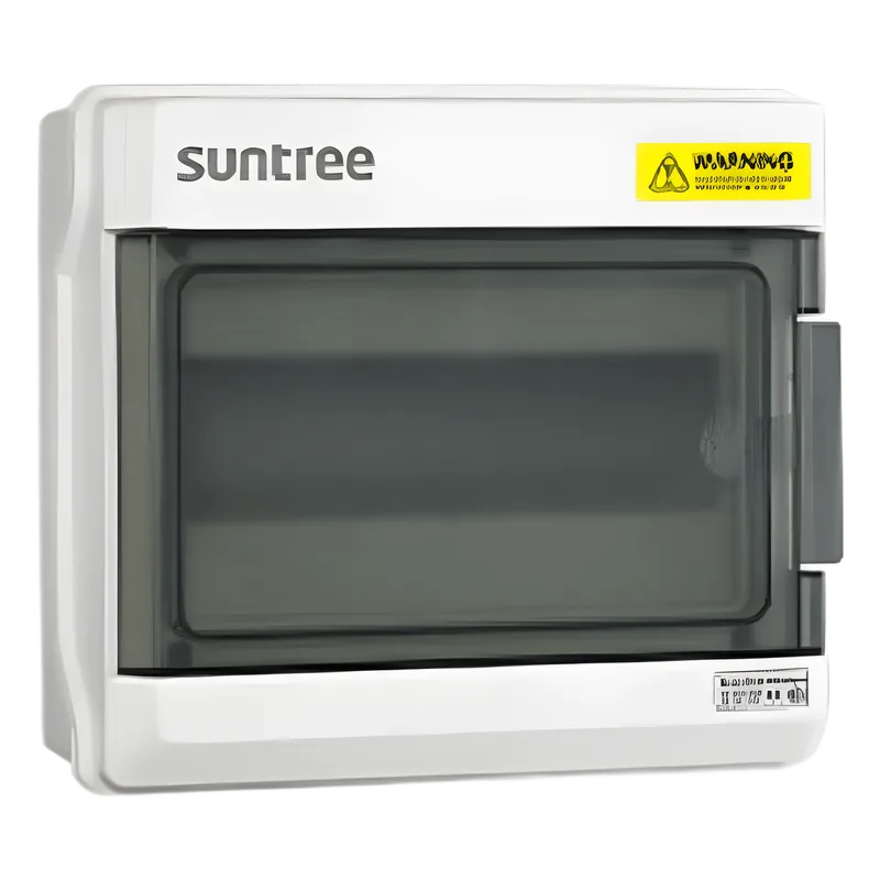 Gabinete Plástico para Exterior IP65 para Riel Din 6 espacios. SUNTREE PMH6PN