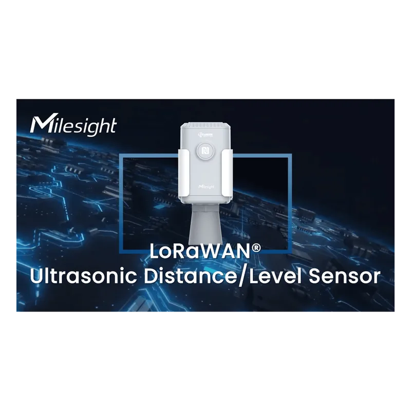 Sensor Ultrasónico para Medición de Nivel en Tanques y Cisternas con Alcance de Hasta 10m MILESIGHT EM500-UDL-915M/10