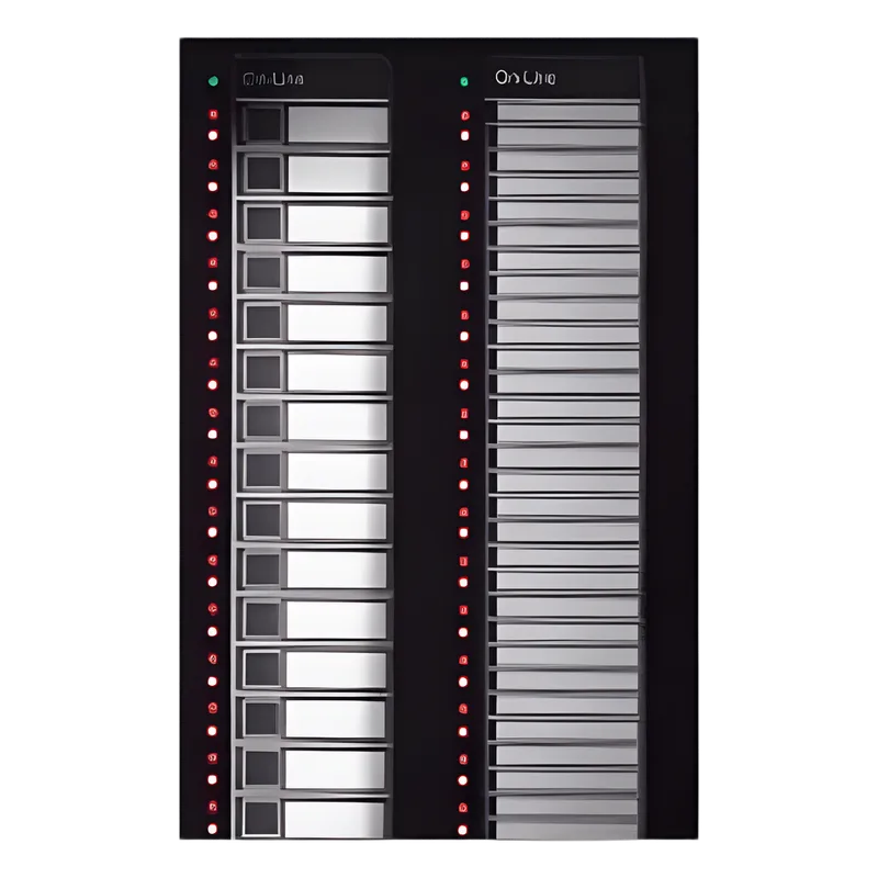 Módulo anunciador AIO de 30 botones capacitivos con LED programables para paneles NOTIFIER INSPIRE serie N16 y controladores NCD ACM-30