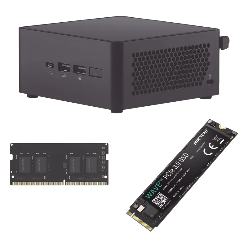 ASUS NUC KIT / ESTACION DE TRABAJO / CORE 3- 100U / RAM 16GB / SSD 256 GB NUCI314I16G256G