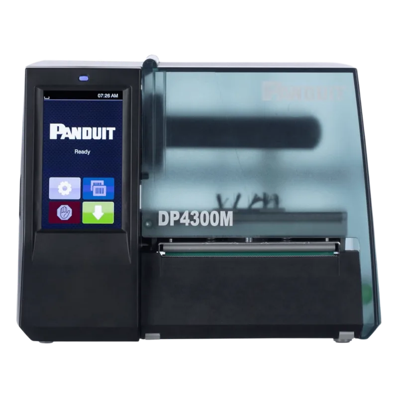 Impresora Etiquetadora, Compatible con Etiquetas de Hasta 4.16 Pulgadas (10.57 cm) de Ancho, Resolución de 300 dpi y Velocidad de Impresión Rápida PANDUIT DP4300M
