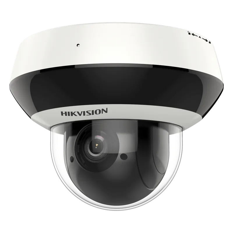 Mini Domo PTZ IP 2 Megapixel / 4X Zoom / H.265+ / 20 mts IR EXIR / WDR / PoE / IK10 / Exterior IP66 / Ultra Baja Iluminación / Micrófono Integrado / PoE / microSD HIKVISION DS-2DE2A204IW-DE3(C0)(MEXSONDA)(S6)