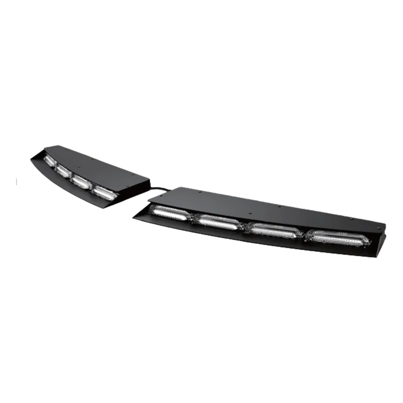 Barra de Luces Para Interior Tipo Visera, Rojo/Azul, Soporte para camioneta Ford Police Interceptor, SAE SIGNALPRO SPD12RBP