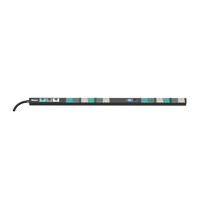 PDU EL2P Inteligente Monitoreable y Switchable (MS), para Distribución de Energía, Enchufe de Entrada NEMA L21-30P, Con 24 Salidas C13/C15 y 24 C13/C15/C19/C21, de Instalación Vertical, 208 Vca, 30 Amp PANDUIT E48E21L