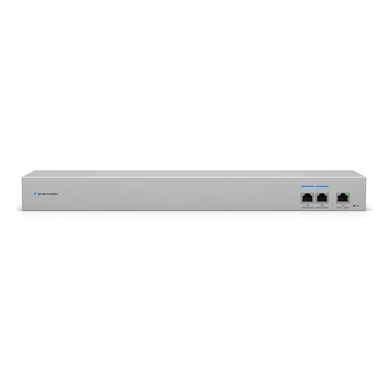 UniFi USW-WAN – Switch WAN Capa 2 con 3 Puertos RJ45 10 GbE y 1 Puerto RJ45 GbE y Alimentación CA Redundante para Alta Disponibilidad con UniFi Gateways en Modo Shadow (Rack 1U) UBIQUITI USW-WAN-RJ45