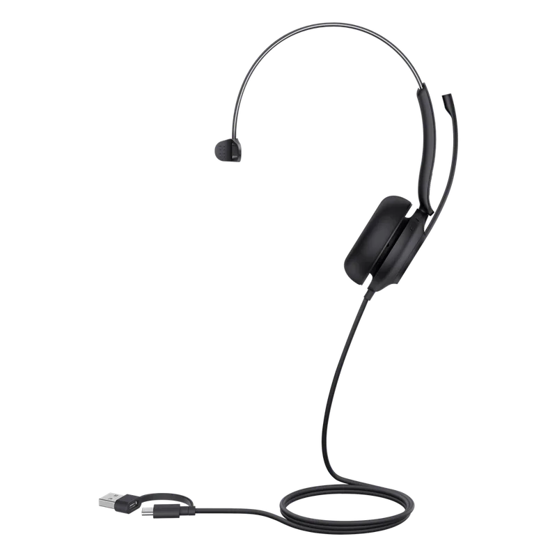 Yealink UH35 Mono, versión Microsoft Teams, cancelación de ruido USB-C/A con indicador de ocupado UH35-MONO-UC-USB-C/A