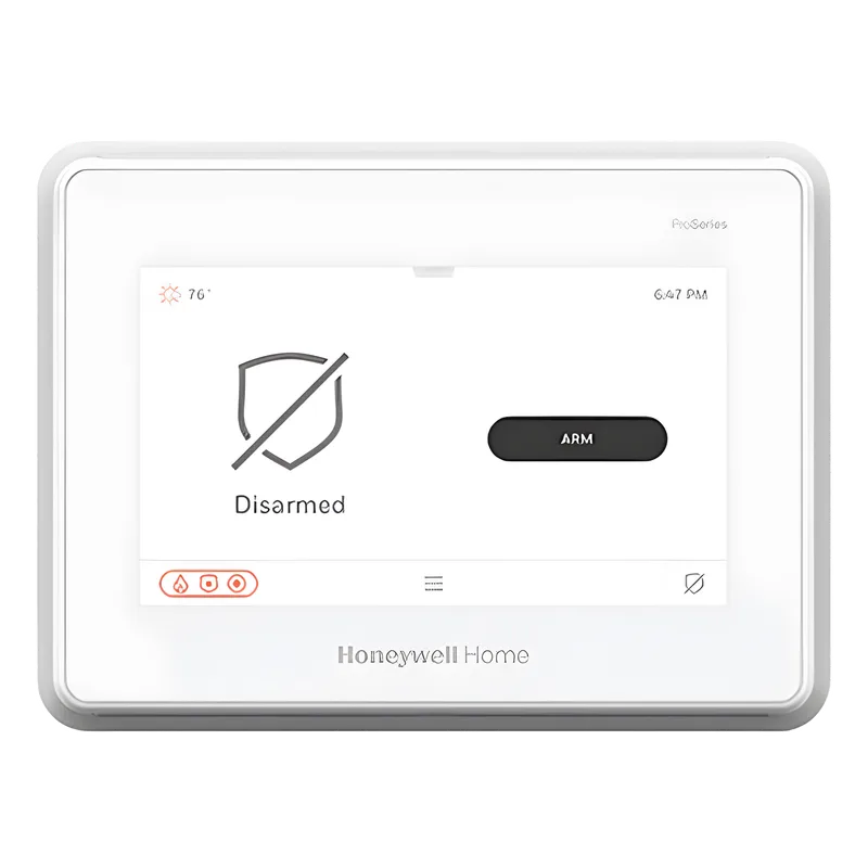 Panel de alarma con pantalla táctil de 7 pulgadas / Hasta 127 zonas inalámbricas / Compatible con sensores de otras marcas agregando modulo PROTAKEOVR1 HONEYWELL HOME RESIDEO PROA7FA