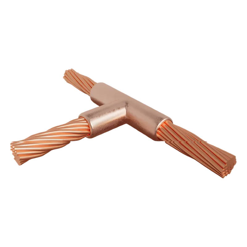 Molde para Soldadura exotemica tipo T para cable 1/0 AWG - 4/0 AWG. TOTAL GROUND TGM-CCT-1/0-4/0
