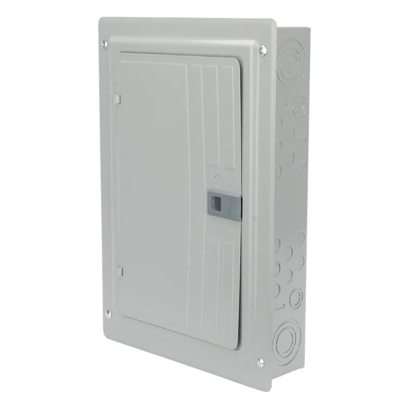 Centro de carga trifásico 3 Fases, 4 Hilos para interruptores QP, de 12 polos - 24 circuitos, 120/240vca, Barras de aluminio 125 Amp, Nema 1, uso interior. Incluye tapa. SIEMENS S1224L3125