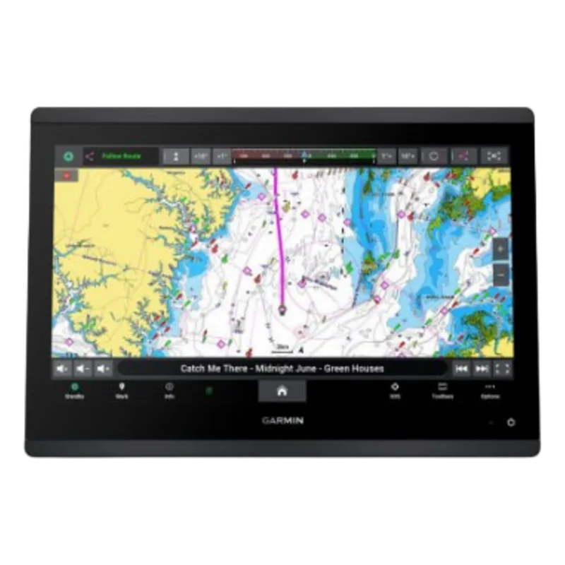 Plotter de Navegación Marina GPSMAP® 1623 / Pantalla Táctil FHD IPS 15.6" / GPS + GLONASS + Galileo / Compatible con NMEA 2000 y 0183 / IPX7 / 2 Tarjetas microSD / 5000 Waypoints / 50 Tracks Guardados / 100 Rutas / Compatible con AI GARMIN 10-02919-00